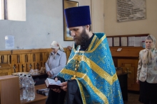 Сегодня иерею Алексею Щербакову, ключарю Свято-Троицкого собора, исполняется 47 лет.