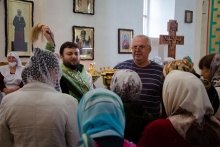 Община Свято-Троицкого собора отметила престольный праздник правого предела. 9