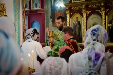Община Свято-Троицкого собора отметила престольный праздник правого предела. 22