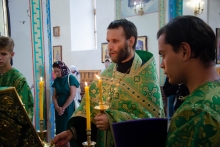 Община Свято-Троицкого собора отметила престольный праздник правого предела. 6