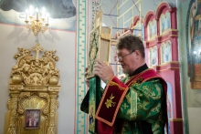 Община Свято-Троицкого собора отметила престольный праздник правого предела. 5
