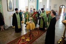 Община Свято-Троицкого собора отметила престольный праздник правого предела. 3