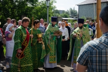 Община Свято-Троицкого собора отметила престольный праздник правого предела. 28