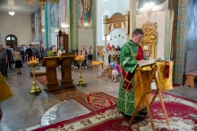 Община Свято-Троицкого собора отметила престольный праздник правого предела. 11