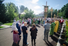 Община Свято-Троицкого собора отметила престольный праздник правого предела. 29