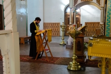 Престольный праздник в день памяти княгини Ольги отпраздновали прихожане Свято-Троицкого собора г. Шарыпово 3