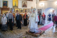 День Преображения Господня на приходе Петра и Павла города Ужур. 2