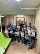 Продолжаются занятия в Воскресной школе, при Свято-Троицком Соборе г.Шарыпово. 1