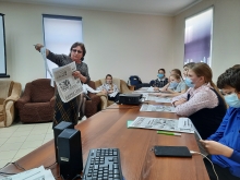 СЕЛЬСКИЕ ШКОЛЬНИКИ УЧИЛИСЬ ПИСАТЬ ПОСТЫ И БРАТЬ ИНТЕРВЬЮ 2