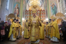 Владыка Пантелеимон вновь прибудет с архипастырским визитом в Свято-Троицкий Собор