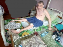 Благочинный Шарыповского церковного округа поддержал инвалида, прикованного к постели 2