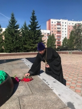 Священнослужители Шарыповского благочиния почтили память погибших на войне