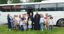 Воспитанники Шарыповской воскресной школы путешествуют по храмам благочиния