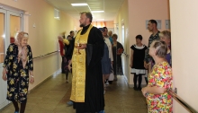 В психоневрологическом интернате, расположенном в деревне Гляден, открыли молитвенную комнату 3