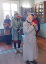 Божественная литургия в посёлке Горячегорск 3