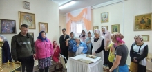 Сестры милосердия навестили жителей социального учреждения в деревне Гляден 2