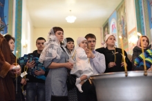 Коллективное Таинство Крещения и Великая агиасма в Свято-Троицком соборе г. Шарыпово 4