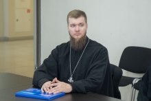 Священник Шарыповского благочиния выступил с докладом на краевых Рождественских чтениях 2