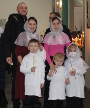 В праздник Богоявления в Свято-Троицком соборе Святое крещение приняли 15 человек 3