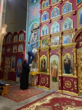 В Свято-Троицком соборе г. Шарыпово будет отреставрирован центральный иконостас