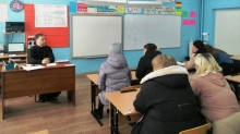 Священник посетил родительские собрания в сельских школах на тему предметной области ОРКСЭ 3