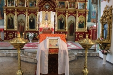 В Свято-Троицкий собор доставлена частица Благодатного огня