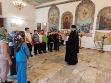 Для Ужурских школьников провели урок в православном храме