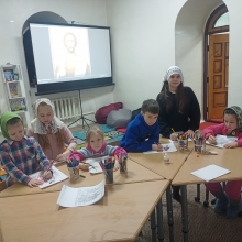 Дети прихожан Свято-Троицкого собора рисовали Александра Невского 1