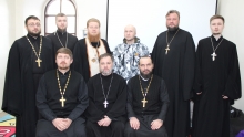 В Свято-Троицком соборе г.Шарыпово состоялось собрание и исповедь духовенства благочиния