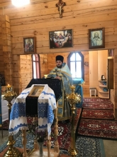 Престольный праздник отметили в храме села Холмогорское 3