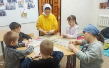 В Свято-Троицком соборе начала работу студия детского творчества «Зёрнышко» 4