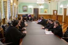 Шарыповский благочинный принял участие в епархиальном совещании по вопросам окормления кадетских корпусов 1