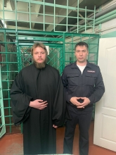 Диакон Свято-Троицкого собора вновь навестил граждан, находящихся под стражей 1