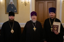 Два священника Шарыповского благочиния закончили курсы повышения квалификации 2