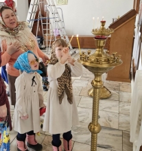 Ужурские дошколята и их родители посетили один из храмов Шарыповского благочиния 3