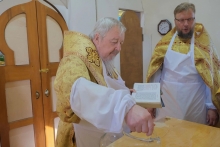 Митрополит Пантелеимон совершил чин освящения храма Иннокентия Иркутского в посёлке Дубинино