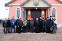 Очередная Божественная литургия совершена правящим архиереем в храме Шарыповского благочиния 10