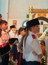 Казачата школы №8 побывали на экскурсии в стенах Свято-Троицкого собора 4