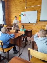 При храме села Солгон провели уроки о вере и культуре для школьников и дошкольников 7