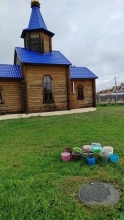 В храме села Холмогорское силами прихода пробурили скважину для воды 4