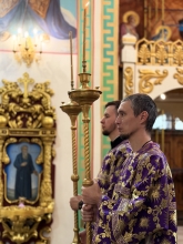 В соборе отметили отдание праздника Воздвижения Креста Господня 7