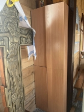 Прихожане холмогорского храма продолжают обустраивать дом Божий