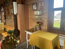Прихожане холмогорского храма продолжают обустраивать дом Божий 3