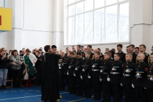 Принятие кадетской присяги в дни празднования Покрова Пресвятой Богородицы 2