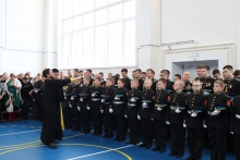 Принятие кадетской присяги в дни празднования Покрова Пресвятой Богородицы 6