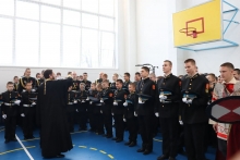 Принятие кадетской присяги в дни празднования Покрова Пресвятой Богородицы 5