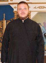 Штатный священнослужитель Свято-Троицкого собора г. Шарыпово, диакон Аркадий Кочергин